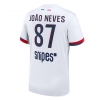Paris Saint-Germain Joao Neves #87 Bortedrakt 2025-26 Kortermet Paris Saint-Germain Joao Neves #87 Bortedrakt 2025-26 Kortermet